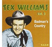 Tex Williams - Vol 3 Badman's Country [Import]