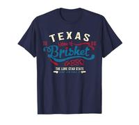 Texan Grillmaster: Texas BBQ Brisket Texas Independence Day T-Shirt