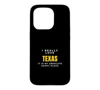 Texan J'aime Vraiment Un résident du Texas Coque pour iPhone 15 Pro