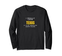 Texan J'aime Vraiment Un résident du Texas Manche Longue