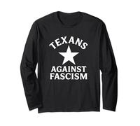 Texans Contre Le fascisme Manche Longue