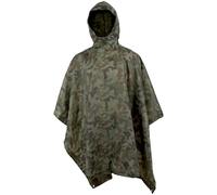 Texar Poncho en coton ripstop Résistantàl'Eau PL Camo