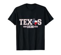 Texas 1836 Star State Pride Vintage Heritage T-Shirt Graphique avec Valeur