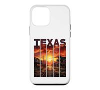 Texas 1845 Far West Ville de Cow-Boys Vacances Voyage Texas Coque pour iPhone 12 Mini