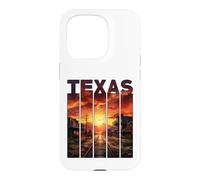 Texas 1845 Far West Ville de Cow-Boys Vacances Voyage Texas Coque pour iPhone 15 Pro