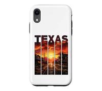 Texas 1845 Far West Ville de Cow-Boys Vacances Voyage Texas Coque pour iPhone XR