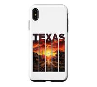 Texas 1845 Far West Ville de Cow-Boys Vacances Voyage Texas Coque pour iPhone XS Max