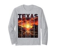 Texas 1845 Far West Ville de Cow-Boys Vacances Voyage Texas Manche Longue