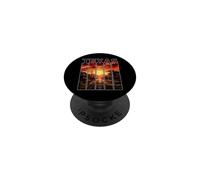 Texas 1845 Far West Ville de Cow-Boys Vacances Voyage Texas PopSockets PopGrip Adhésif