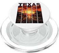 Texas 1845 Far West Ville de Cow-Boys Vacances Voyage Texas PopSockets PopGrip pour MagSafe