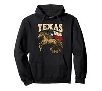 Texas 1845 : Fierté de l'État du Texas et de Son Patrimoine Sweat à Capuche