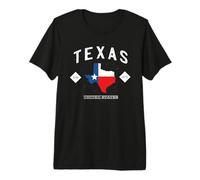 Texas 1845 Vintage États-Unis T-Shirt Haut de Gamme