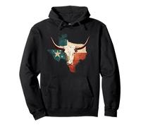 Texas 1845 Vintage pour Le Fier Texan Sweat à Capuche