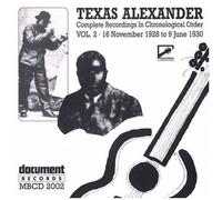 Texas Alexander – Complete Recorded Works 1927-1950 Vol. 2 (1928-1930) – CD – Import – Matchbox