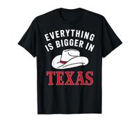 Texas America Tout est plus grand dans l'État du Texas USA T-Shirt