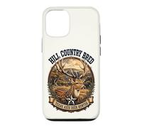 Texas Axis Deer Hunter Hill Country a été élevé par Lone Star State Coque pour iPhone 12/12 Pro