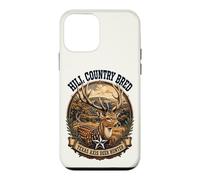 Texas Axis Deer Hunter Hill Country a été élevé par Lone Star State Coque pour iPhone 12 Mini