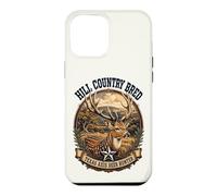 Texas Axis Deer Hunter Hill Country a été élevé par Lone Star State Coque pour iPhone 12 Pro Max