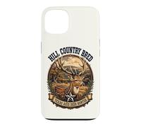 Texas Axis Deer Hunter Hill Country a été élevé par Lone Star State Coque pour iPhone 13