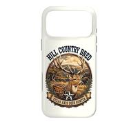Texas Axis Deer Hunter Hill Country a été élevé par Lone Star State Coque pour iPhone 17 Pro Max
