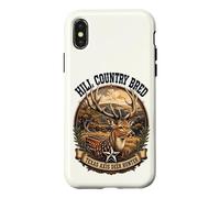 Texas Axis Deer Hunter Hill Country a été élevé par Lone Star State Coque pour iPhone X/XS