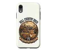 Texas Axis Deer Hunter Hill Country a été élevé par Lone Star State Coque pour iPhone XR