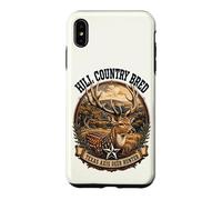 Texas Axis Deer Hunter Hill Country a été élevé par Lone Star State Coque pour iPhone XS Max