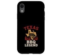 Texas BBQ Legend Pitmaster Grill Master Filet fumé Cadeau Coque pour iPhone XR