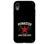 Texas BBQ Legend Pitmaster Grill Master Filet fumé Cadeau Coque pour iPhone XR