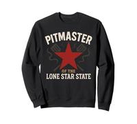 Texas BBQ Legend Pitmaster Grill Master Filet fumé Cadeau Sweatshirt