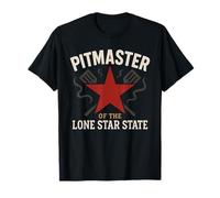 Texas BBQ Legend Pitmaster Grill Master Filet fumé Cadeau T-Shirt