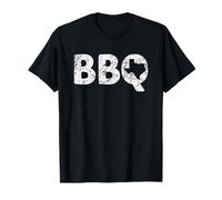 Texas BBQ TX Carte de barbecue vieilli Texas pour hommes, femmes, enfants T-Shirt