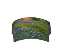 Texas Bluebonnets Casquette de baseball réglable en polyester pour homme et femme, Noir , taille unique