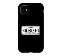 Texas Brisket The Lone Star State Barbecue Pitmaster Coque pour iPhone 11