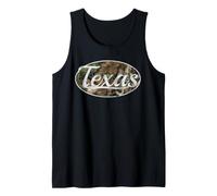 Texas Camouflage Vintage Inspired Classic Aesthetic Débardeur