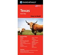 Texas, carte facile à lire | Rand McNally