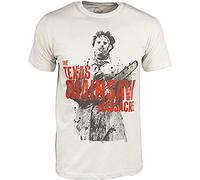 Texas Chainsaw Massacre Horror Movie Leatherface Adult Fitted Jersey Aware t Shirt damens Tee White White M