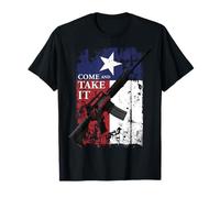 Texas Come and Take It Droits des armes patriotiques AR-15 T-Shirt