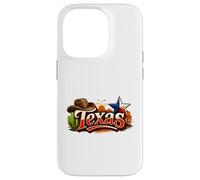 Texas Desert Western Cowboy Lone Star Spirit Coque pour iPhone 14 Pro