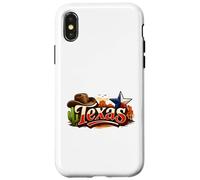 Texas Desert Western Cowboy Lone Star Spirit Coque pour iPhone X/XS