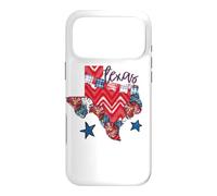 Texas Floral Chevron Plaid Patrimoine régional Coque pour iPhone 17 Pro Max