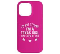 Texas Girl Humour Design Loud and Proud Southern Spirit Coque pour iPhone 14 Pro Max