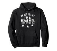 Texas Girl Humour Design Loud and Proud Southern Spirit Sweat à Capuche