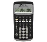Texas Instruments BA-II-Plus Calculatrice financière 10 chiffres Mémoire 10 Mo