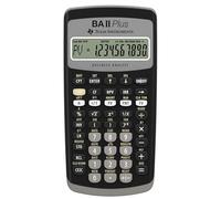 Texas Instruments BA-II-Plus Calculatrice financière 10 Chiffres Mémoire 10 Mo
