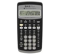 Texas Instruments BA II Plus Calculatrice financière Noir