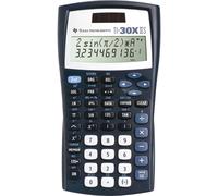 Texas Instruments Calculatrice scolaire TI-30 XIIS FC affichage 2 lignes solaire et pile Bleu foncé