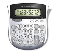 Texas Instruments TI-1795 SV Calculatrice de poche argent Ecran: 8 solaire, à pile(s) (l x H x P) 118 x 10 x 138 mm