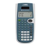 Texas Instruments TI-30XS MultiView Poche Calculatrice scientifique Bleu, Blanc calculatrice - Calculatrices (Poche, Calculatrice scientifique, 16 chiffres, 4 lignes, Batterie/Solaire, Bleu, Blanc)