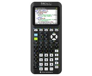 Texas Instruments TI-84 Plus CE-T Python - Calculatrice Graphique Couleur - Programmation Python - Autorisee Bac, BTS & Concours - Ecran Retro-Eclaire 2,8 Pouces